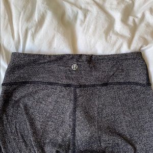 Lululemon Womens Leggings Heather Grey